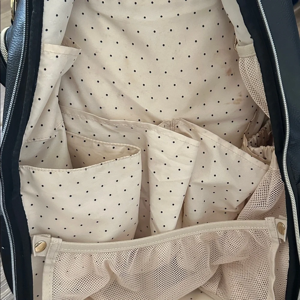 Itzy Ritzy Black Boss Backpack - Picture 3 of 6